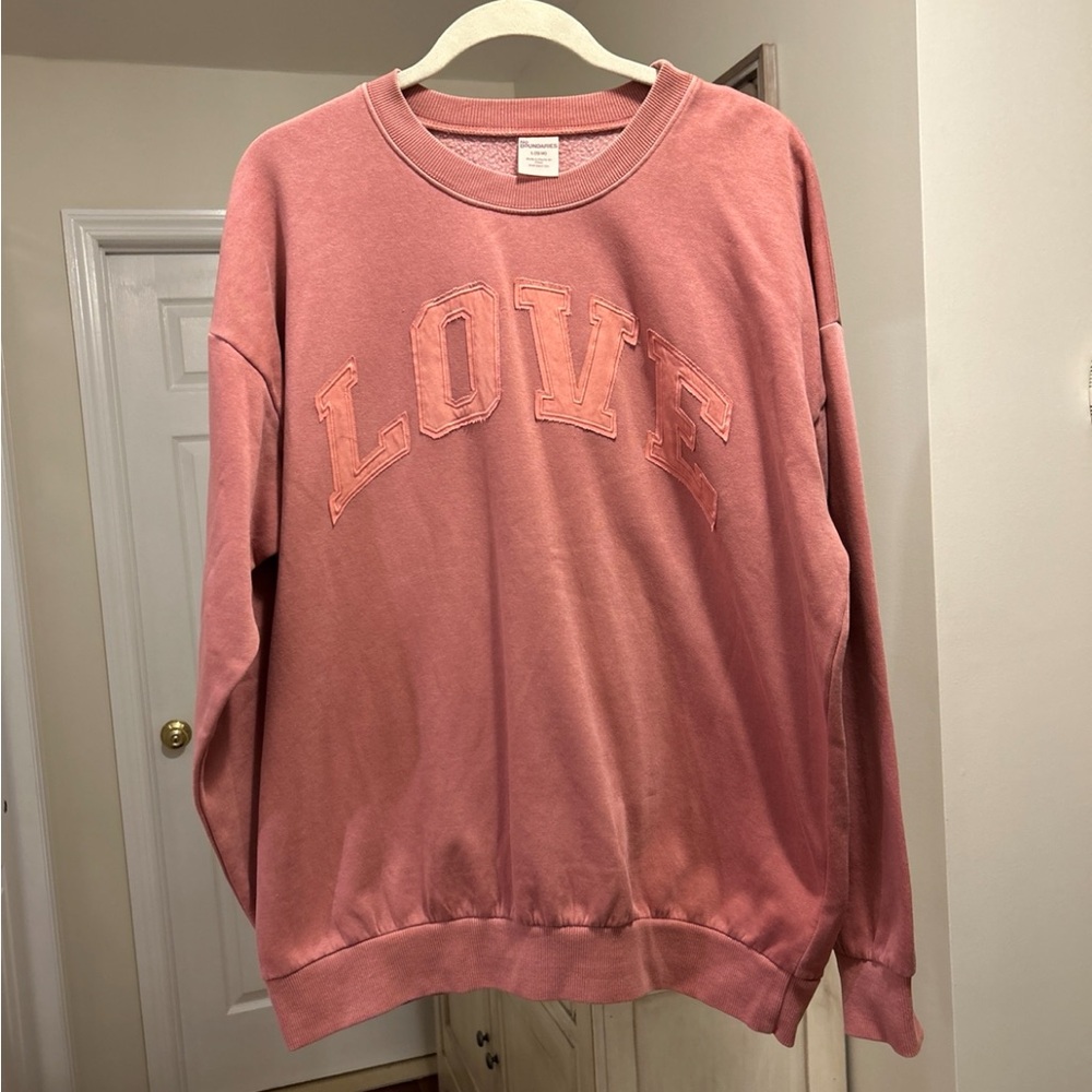 Pink LOVE Sweatshirt